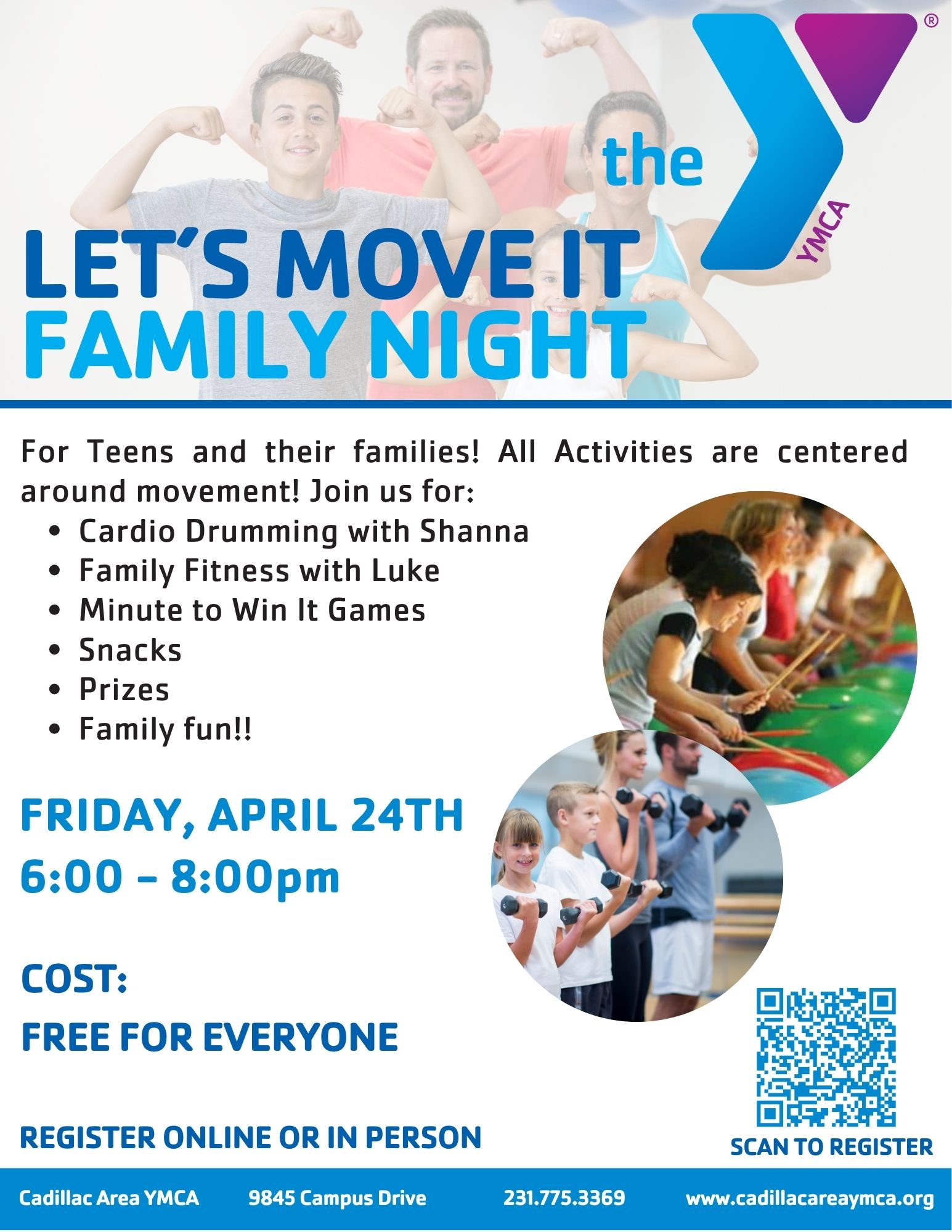 Let's Move It Family Night