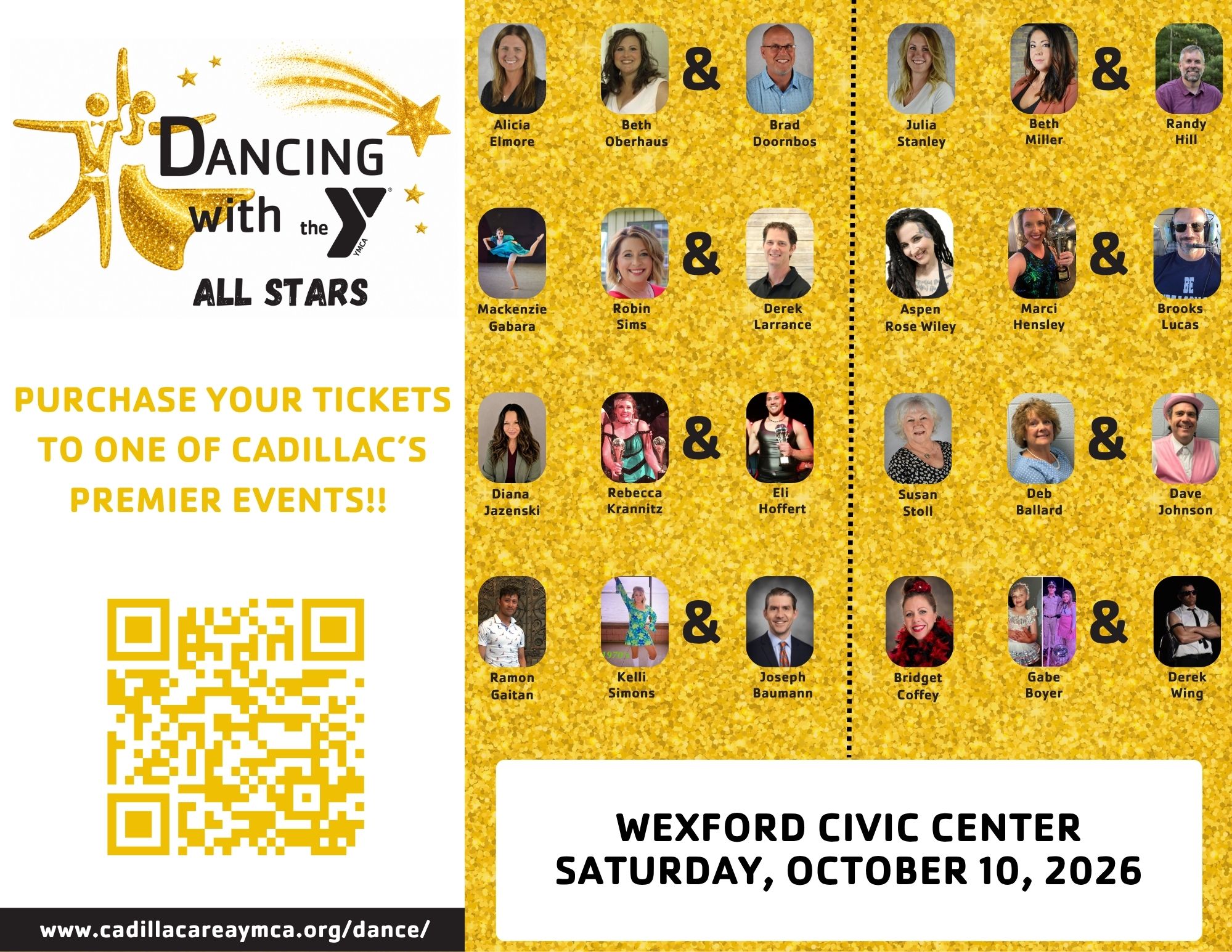 Dance Ticket Flyer 2026